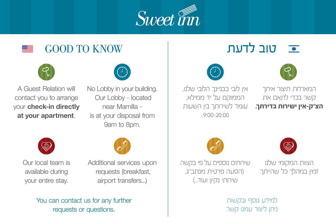 Sweet Inn- Talbieh Kudüs Dış mekan fotoğraf